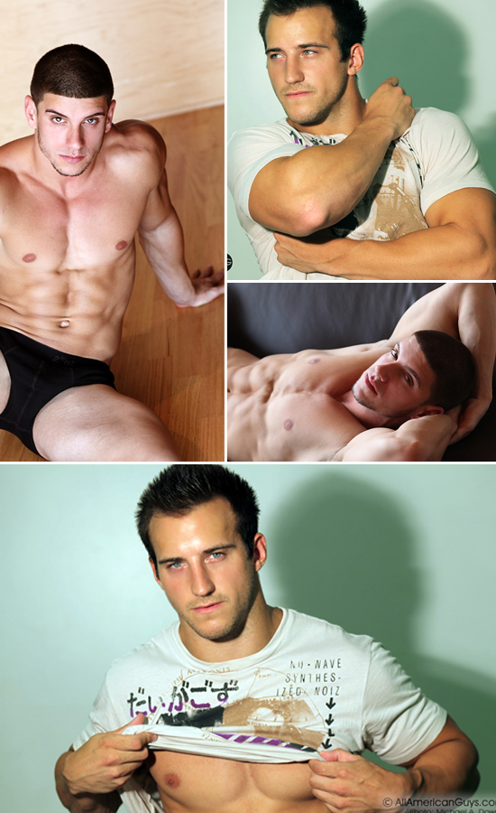 Picture About AAG Male Models Nick B., John M. , and Gary